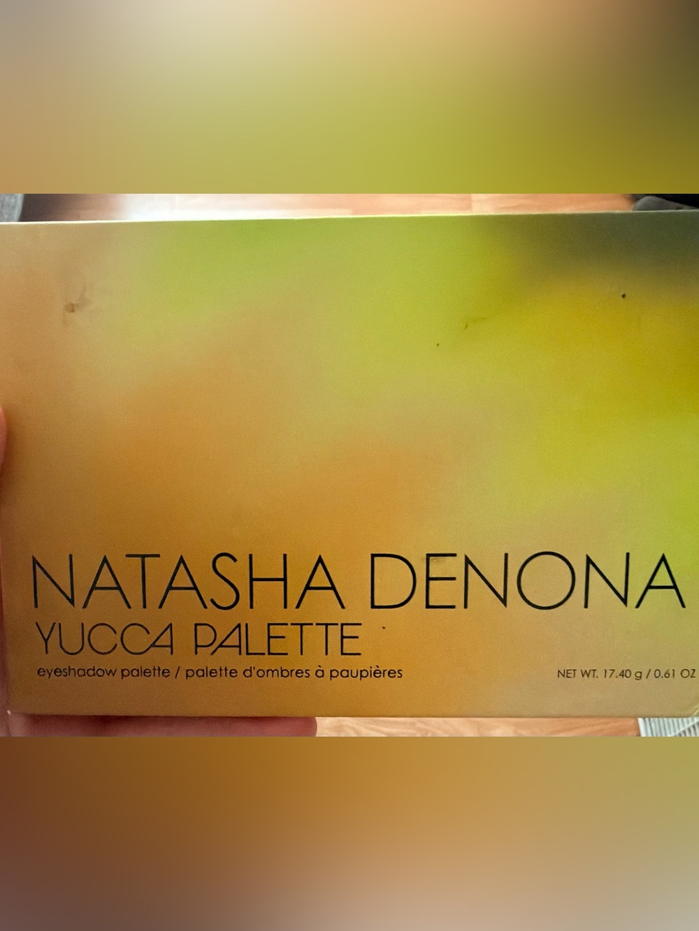 Natasha Denona Yucca Eyeshadow Palette - Green & Gold Hues
